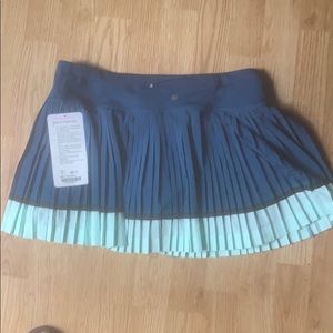 Lululemon Pleat to Street skirt with shorts